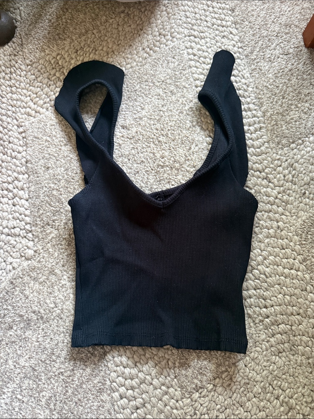Little black cropped tank